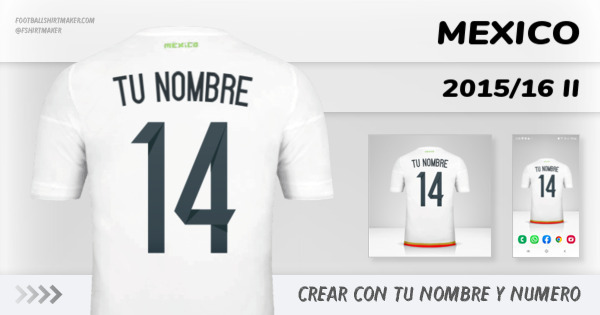 jersey Mexico 2015/16 II