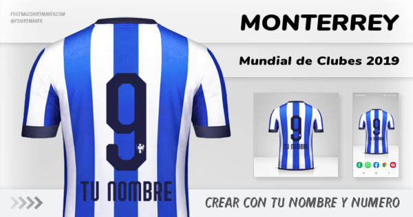 camiseta Monterrey Mundial de Clubes 2019