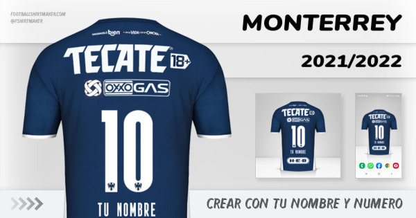 jersey Monterrey 2021/2022