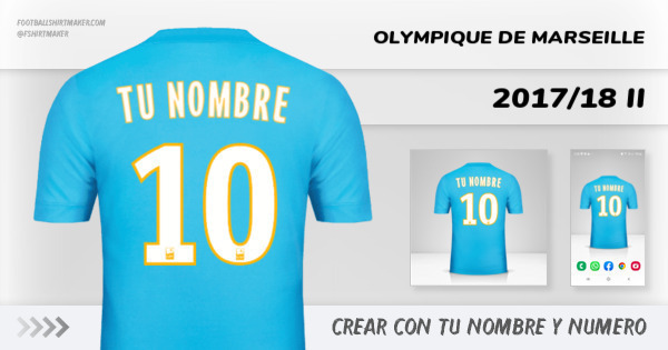 camiseta Olympique de Marseille 2017/18 II