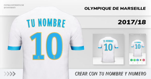 camiseta Olympique de Marseille 2017/18