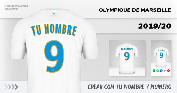 camiseta Olympique de Marseille 2019/20