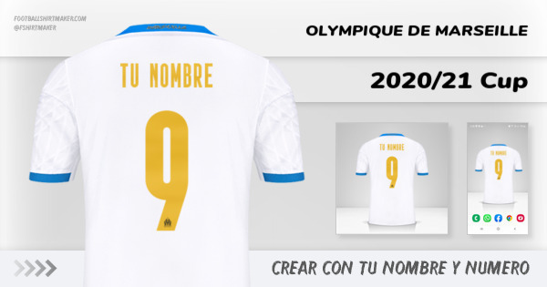 camiseta Olympique de Marseille 2020/21 Cup