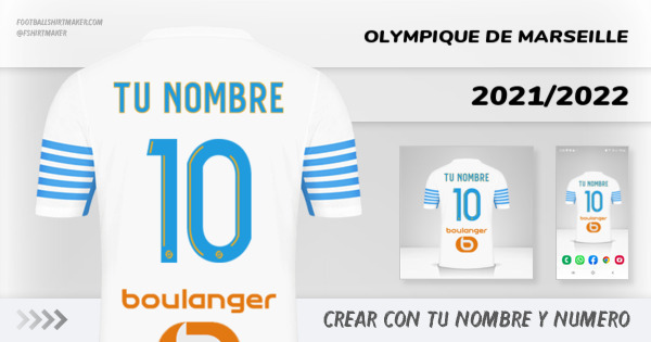 camiseta Olympique de Marseille 2021/2022