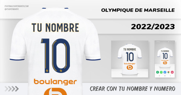 camiseta Olympique de Marseille 2022/2023