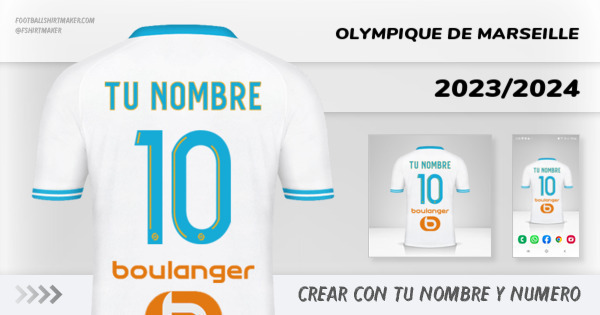 camiseta Olympique de Marseille 2023/2024