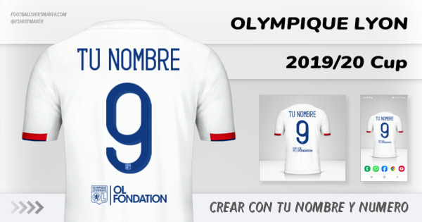 camiseta Olympique Lyon 2019/20 Cup