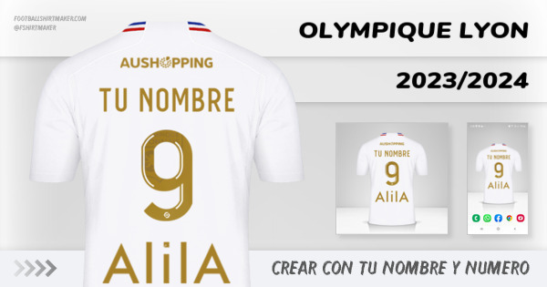 jersey Olympique Lyon 2023/2024