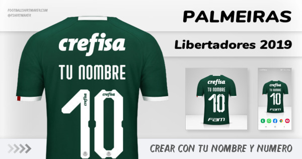 camiseta Palmeiras Libertadores 2019