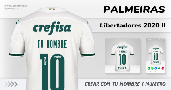 camiseta Palmeiras Libertadores 2020 II