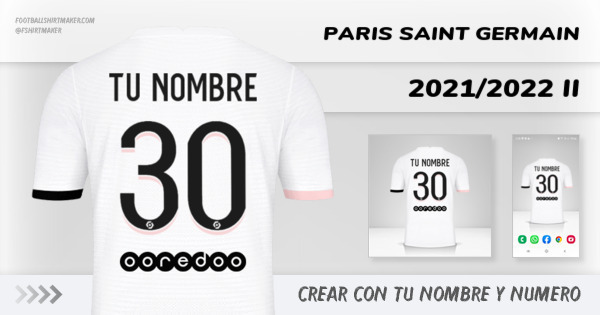 jersey Paris Saint Germain 2021/2022 II