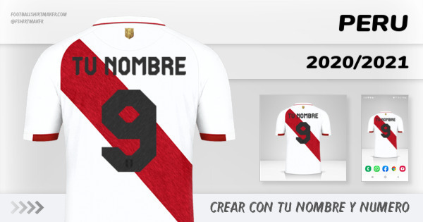 camiseta Peru 2020/2021