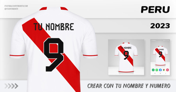 camiseta Peru 2023