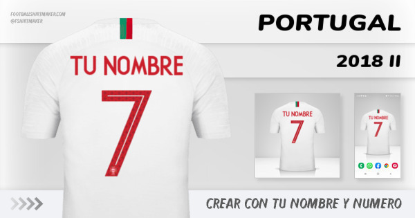 jersey Portugal 2018 II