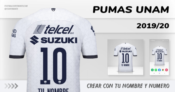 jersey Pumas UNAM 2019/20