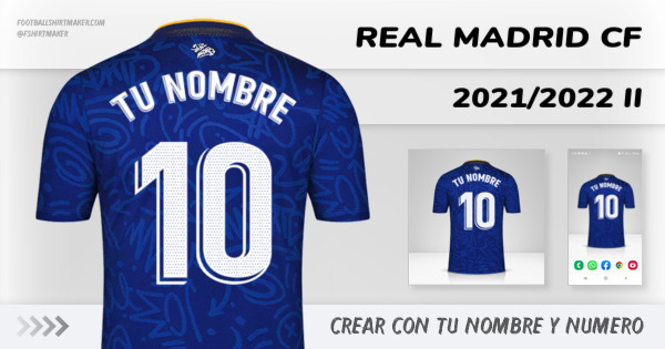 jersey Real Madrid CF 2021/2022 II