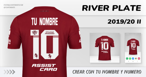 camiseta River Plate 2019/20 II