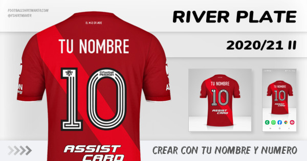 camiseta River Plate 2020/21 II