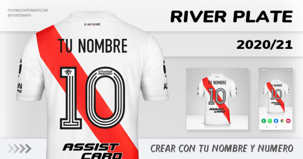 camiseta River Plate 2020/21