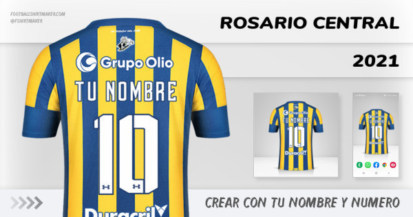camiseta Rosario Central 2021
