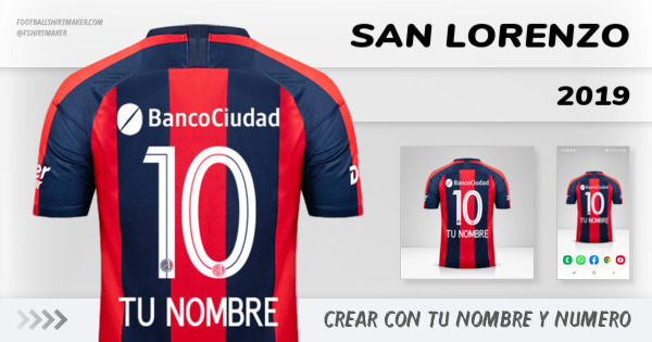 camiseta San Lorenzo 2019