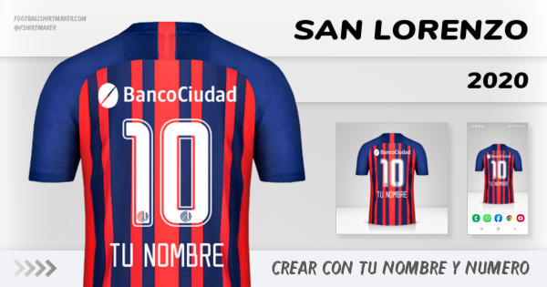 camiseta San Lorenzo 2020