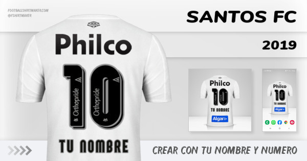 camiseta Santos FC 2019
