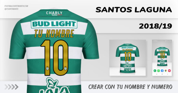 jersey Santos Laguna 2018/19