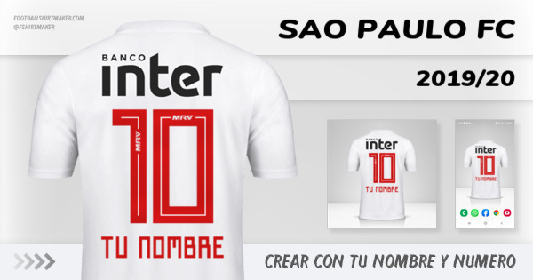 camiseta Sao Paulo FC 2019/20