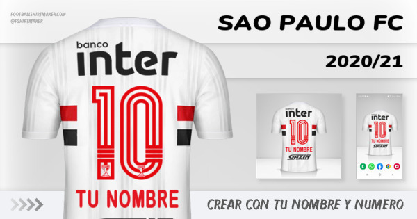 camiseta Sao Paulo FC 2020/21