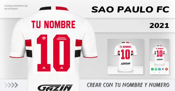 camiseta Sao Paulo FC 2021