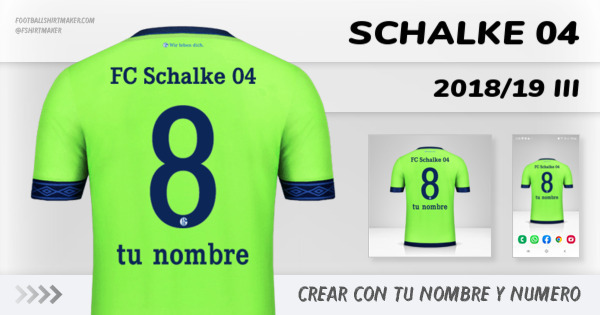 jersey Schalke 04 2018/19 III