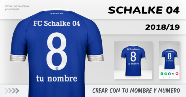 jersey Schalke 04 2018/19