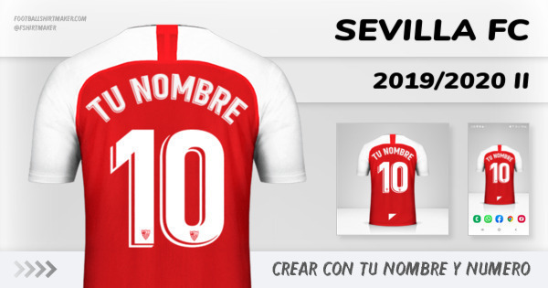 camiseta Sevilla FC 2019/2020 II