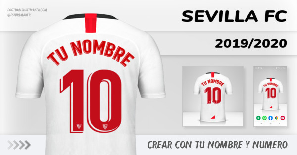 camiseta Sevilla FC 2019/2020