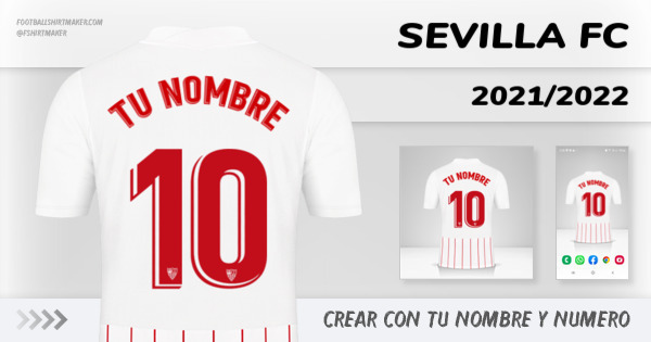 camiseta Sevilla FC 2021/2022