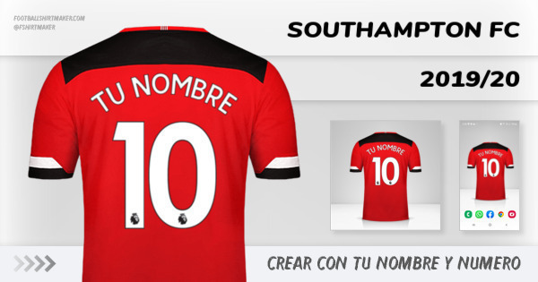 camiseta Southampton FC 2019/20