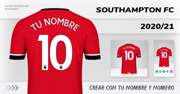 camiseta Southampton FC 2020/21