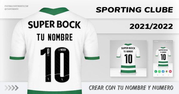camiseta Sporting Clube 2021/2022