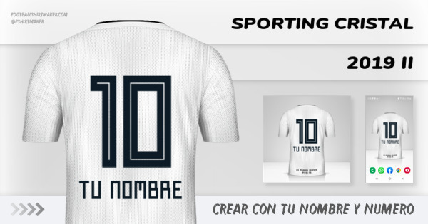 camiseta Sporting Cristal 2019 II