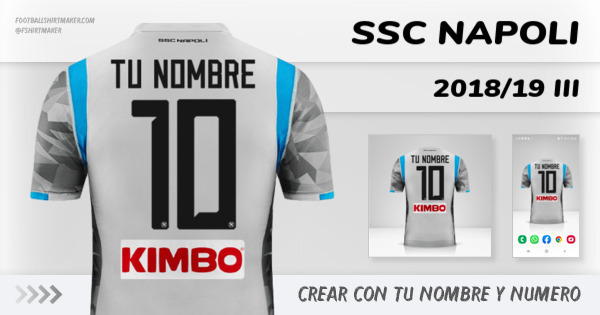 camiseta SSC Napoli 2018/19 III