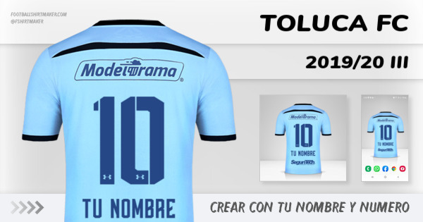 camiseta Toluca FC 2019/20 III