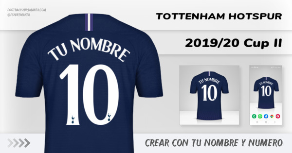 camiseta Tottenham Hotspur 2019/20 Cup II
