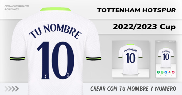 camiseta Tottenham Hotspur 2022/2023 Cup