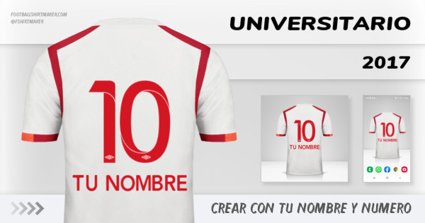 camiseta Universitario 2017