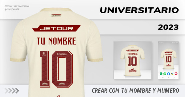 camiseta Universitario 2023