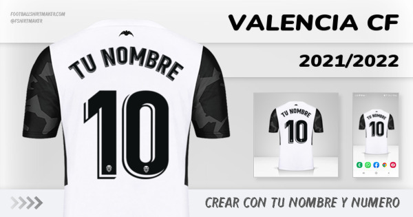camiseta Valencia CF 2021/2022