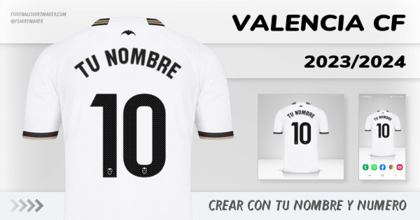 jersey Valencia CF 2023/2024