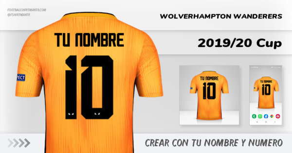 jersey Wolverhampton Wanderers 2019/20 Cup