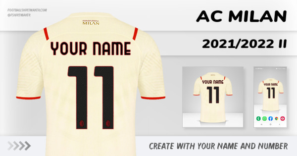 jersey AC Milan 2021/2022 II